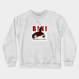 Bini - Sta andando tutto male (white) Crewneck Sweatshirt